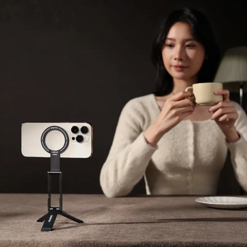 Тримач телефона Ulanzi MA60 Foldable Magnetic Phone Tripod (Green)