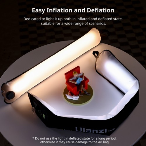 Відеосвітло Ulanzi UA20 20W Portable Air Tube Light (L110 UA20)