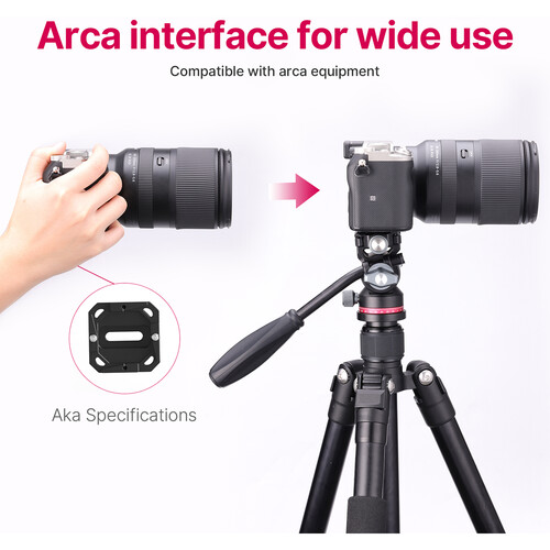 Штативная голова Ulanzi U-190 Hydraulic Head Mini