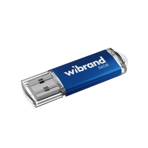 Флеш-накопитель Wibrand USB 2.0 Cougar 64Gb Blue