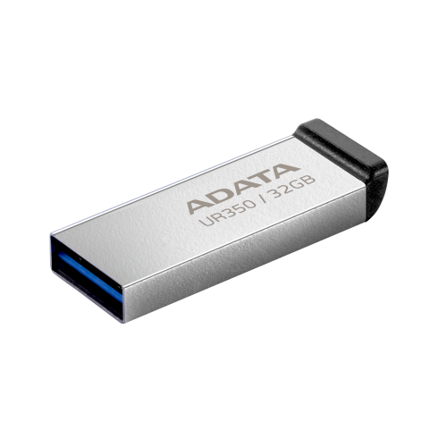 Флеш-накопитель ADATA USB 3.2 UR 350 32 Гб Silver/Black