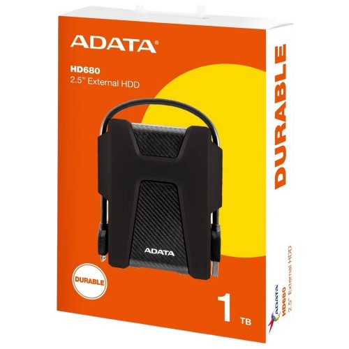 Внешний жесткий диск PHD External 2.5'' ADATA USB 3.0 DashDrive Durable HD680 1TB Black