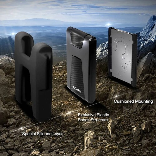 Внешний жесткий диск PHD External 2.5'' ADATA USB 3.0 DashDrive Durable HD680 1TB Black