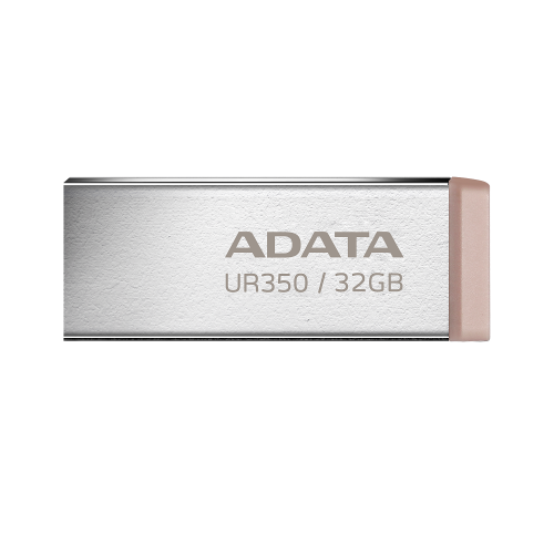 Флеш-накопитель ADATA USB 3.2 UR 350 32 ГБ Silver/Beige
