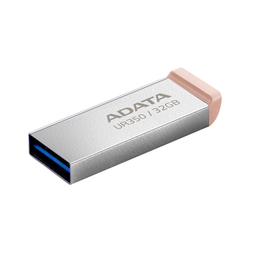 Флеш-накопитель ADATA USB 3.2 UR 350 32 ГБ Silver/Beige