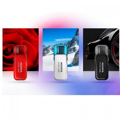 Флеш-накопитель ADATA USB 2.0 AUV 240 64Гб Black