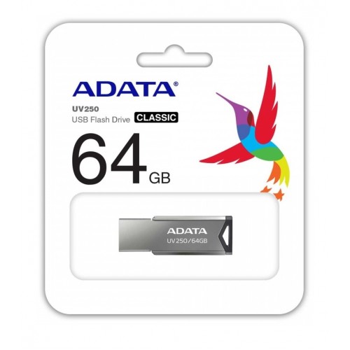Флэш-накопитель ADATA USB 2.0 AUV 250 64Gb Black