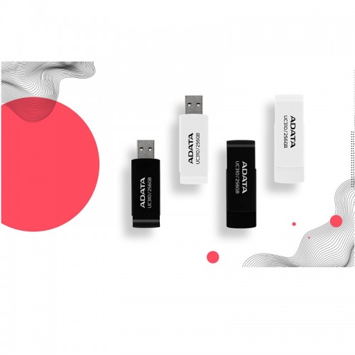 Флеш-накопитель ADATA USB 3.2 UC310 128Gb Black