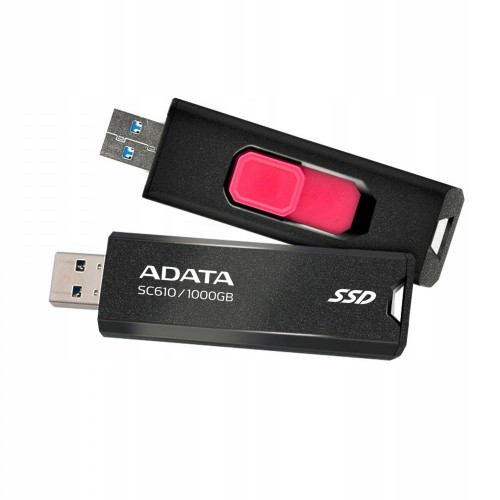 Портативный SSD ADATA SC610 1 ТБ USB 3.2 550/500 МБ/с, черный