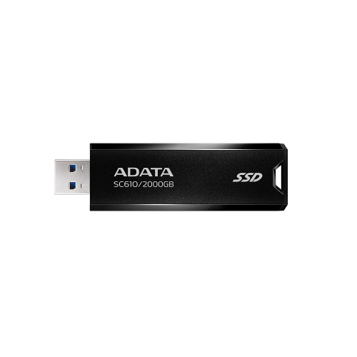 Портативный SSD ADATA SC610 2TB USB 3.2 550/500Mb/s Черный