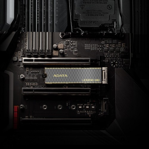 Накопичувач SSD M.2 ADATA LEGEND 860 1TB 2280 PCIe Gen 4x4 3D NAND Read/Write: 6000/4000 MB/sec