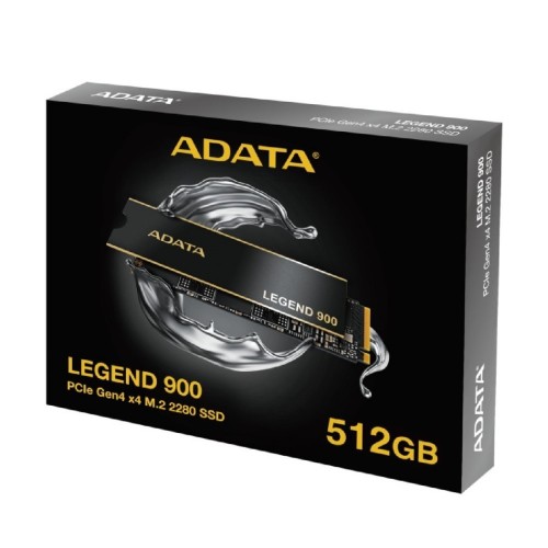 Накопичувач SSD M.2 ADATA LEGEND 900 512GB 2280 PCIe Gen 4x4 3D NAND Read/Write: 6200/2300 MB/sec