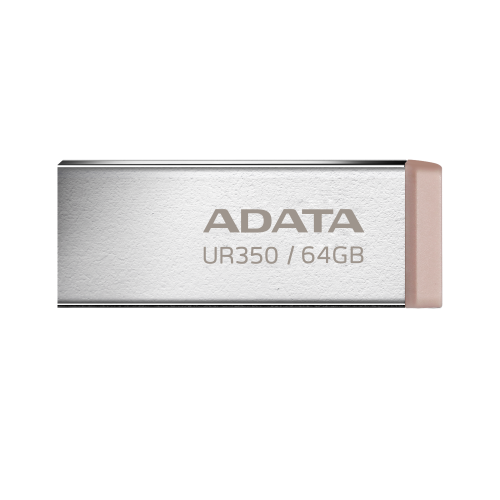 Флеш-накопитель ADATA USB 3.2 UR 350 64 Гб Silver/Beige