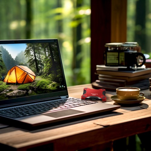 Портативный SSD ADATA SD620 512GB USB 3.2 520/460Mb/s Красный