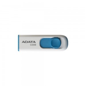 Флеш-накопитель ADATA USB 2.0 C008 16 ГБ White/Blue