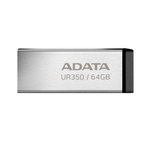 Флеш-накопитель ADATA USB 3.2 UR 350 64Gb Silver/Black