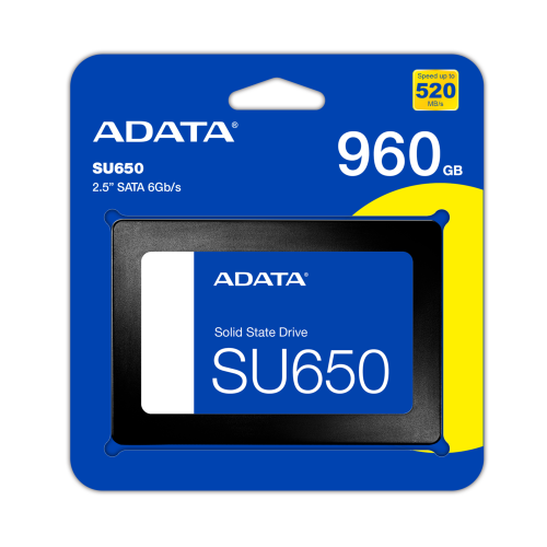Накопичувач SSD ADATA Ultimate SU650 960GB 2.5" SATA III 3D NAND
