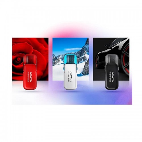 Флеш-накопитель ADATA USB 2.0 AUV 240 32Gb White