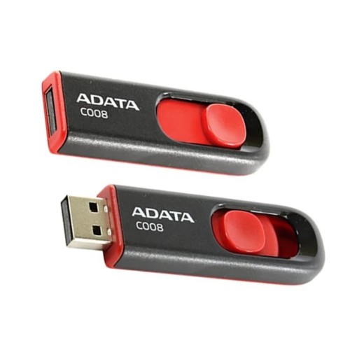 Флеш-накопитель ADATA USB 2.0 C008 32Gb Black/Red