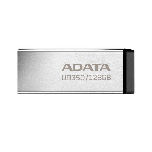 Флеш-накопичувач ADATA USB 3.2 UR 350 128Gb Silver/Black
