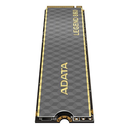 Накопичувач SSD M.2 ADATA LEGEND 860 500 GB 2280 PCIe Gen 4x4 3D NAND Read/Write: 5000/3000 MB/sec