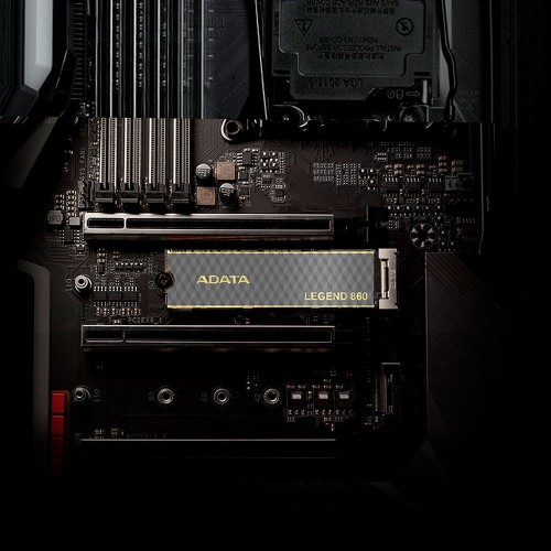 Накопичувач SSD M.2 ADATA LEGEND 860 500 GB 2280 PCIe Gen 4x4 3D NAND Read/Write: 5000/3000 MB/sec