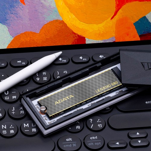 Накопичувач SSD M.2 ADATA LEGEND 860 500 GB 2280 PCIe Gen 4x4 3D NAND Read/Write: 5000/3000 MB/sec