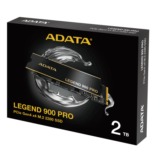 Накопичувач SSD M.2 ADATA LEGEND 900 PRO 2TB 2280 PCIe Gen 4x4 3D NAND Read/Write: 7400/6500 MB/sec