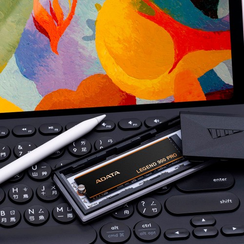 Накопичувач SSD M.2 ADATA LEGEND 900 PRO 1TB 2280 PCIe Gen 4x4 3D NAND Read/Write: 7400/6000 MB/sec