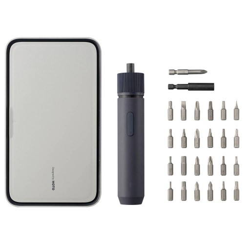 Электрическая отвертка Xiaomi HOTO Straight Handle Electric Screwdriver Set 25 в 1 в коробке (QWLSD011)