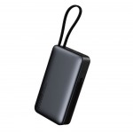 Повербанк для ноутбука 65W Wuw TugII-Y65 20000mAh з кабелем Black