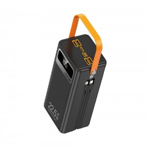 Внешний аккумулятор WUW TUGII-Y105 (быстрая зарядка PD22.5W) 50000mAh Черный