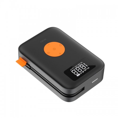 Портативный беспроводной насос для шин WIWU Portable Cordless Tire inflator Wi-Ai003 Black
