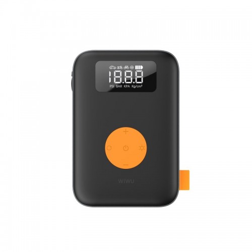 Портативный беспроводной насос для шин WIWU Portable Cordless Tire inflator Wi-Ai003 Black