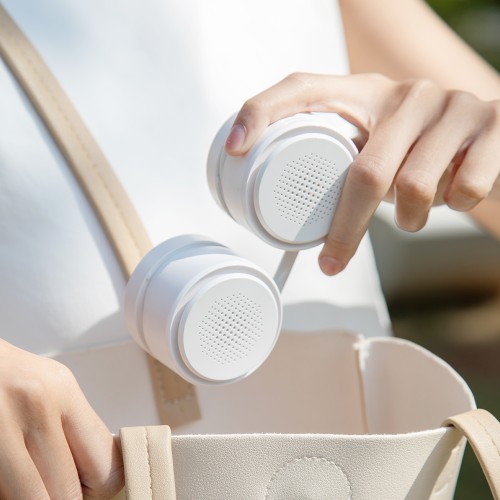 Портативный вентилятор на шею WIWU Twins Neck Fan Wi-FS014 White