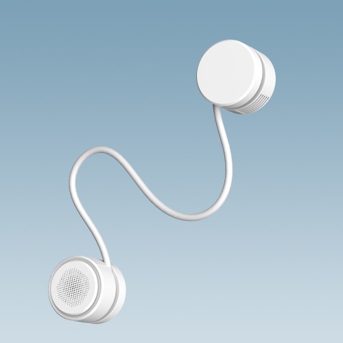 Портативный вентилятор на шею WIWU Twins Neck Fan Wi-FS014 White