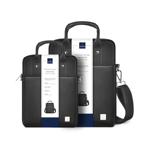 Сумка WIWU 14" Hali Vertical Bag Black
