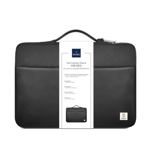 Сумка WIWU 16" Hali Laptop Sleeve Black