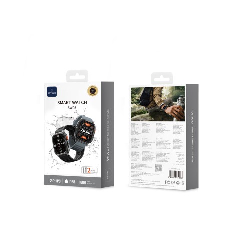 Умные часы WIWU SW05 Black