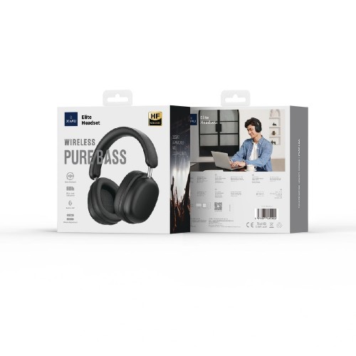 Беспроводные накладные наушники WIWU Elite Headset TD-05 Black