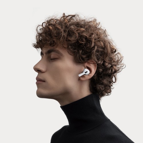 Беспроводные наушники TWS WIWU Airbuds Pro 2, ENC+ANC, White