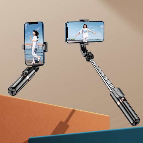 Селфи-трипод WIWU Mini Selfie Stick Wi-SE011 (with filled lights) Black