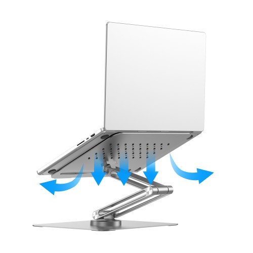 Підставка для ноутбука WIWU Rotative Foldable Laptop Stand S801 Silver