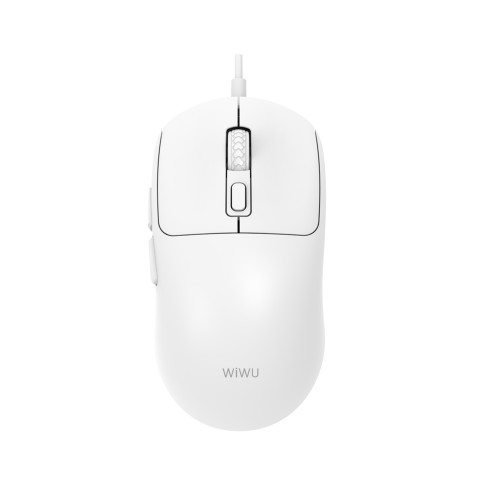 Манипулятор мышь беспроводная WIWU USB2.0 Wired Mouse WM111 White