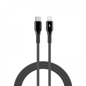 Кабель WIWU 27W Duralink Series Nylon Braided Cable Wi-C076 C-L 1M