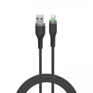 Кабель WIWU 12W OringLink Series в нейлоновой оплётке  
Wi-C068 A-L 1M