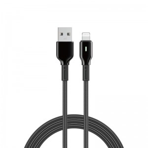 Кабель WIWU 12W серии Duralink с нейлоновой оплёткой Wi-C074 A-L 1 м