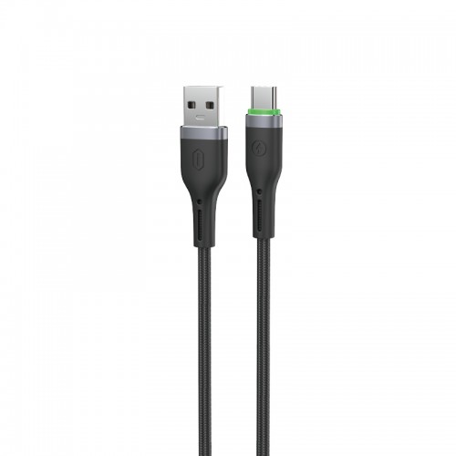 Кабель WIWU 27W серии OringLink в нейлоновой оплётке Wi-C067 A-C 1M