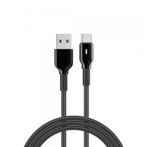 Кабель WIWU 27W серии Duralink с нейлоновой оплёткой Wi-C073 A-C 1 м