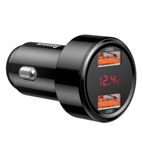 Автомобильное зарядное устройство Baseus Magic Series PPS 45W Black